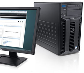 Dell PowerVault™ NX200 with Monitor