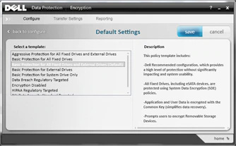 Dell Data Protection | Encryption Personal Edition Screenshot