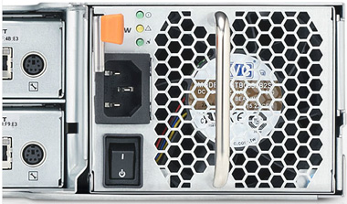 Lower power consumption with 80PLUS Silver Certified pwoer supplies, variable-speed fans and low-power 2.5" drives.