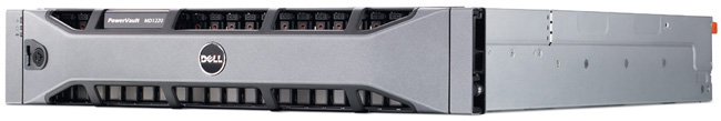 Dell PowerVault MD3620i iSCSI SAN Storage Array