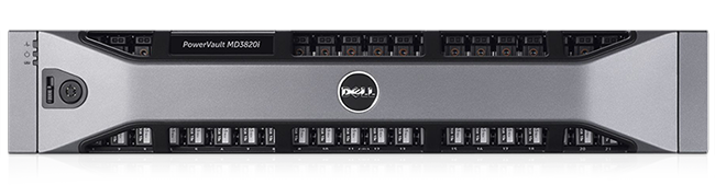 Dell PowerVault MD3820i 10Gb iSCSI Array