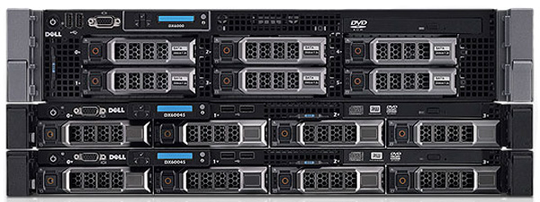 Two Front Open (4 Drives with DVD-ROM) View